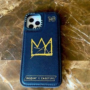 Brand New!!! BASQUIAT X CASETiFY Leather Phone Case
